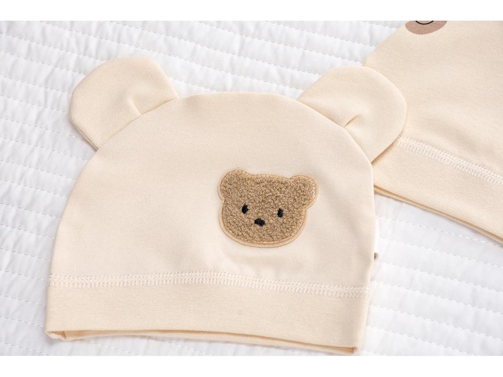 Шапочка без косточек для новорожденного 0-3 месяцев - Сезон весна-осень