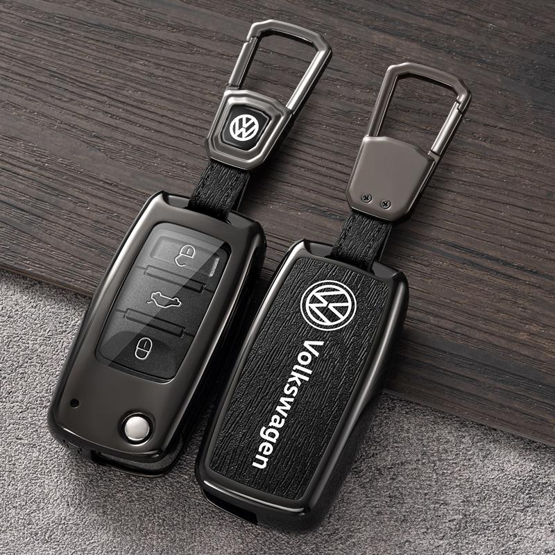 Чехол-брелок для ключа автомобиля VOLKSWAGEN VW для VW Volkswagen Polo Tiguan Passat B5 B6 B7 Golf 4 5 6 MK6 Jetta Beetle Eos Scirocco Up T