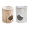 Elegant Ceramics Split Oil Tart Burners Fragrances Diffuser Aromatherapies Essential Oil Warmer Tealight Candle Holder