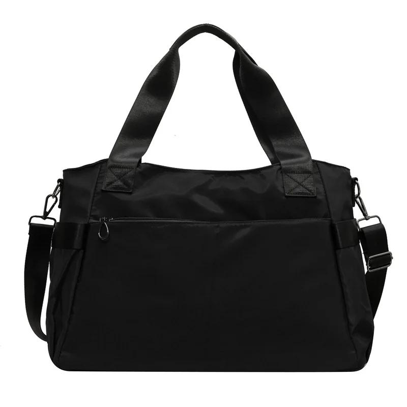 Новая женская дорожная сумка, спортивная и фитнес-сумка, универсальная усовершенствованная сумка для поездок на работу, упрощенная тканевая сумка