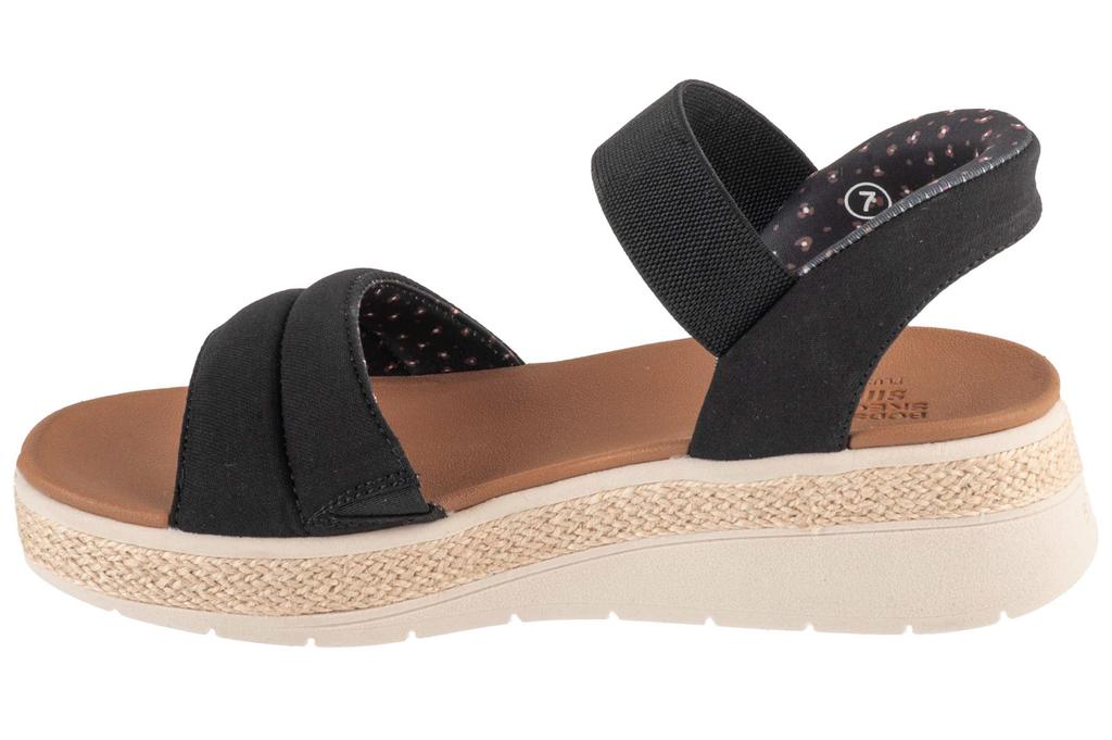 Skechers Слипоны: BOBS Sun Ray, Женские черные сандалии