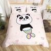 Постельное белье Король Королева Фермерские животные Мультяшный Фермерский дом Корова Свинья Утка Комплект постельного белья для мальчиков девочек Овца Зеленый Полиэстер Пододеяльник