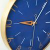 Настенные часы Interform Trys CL-3849NV, темно-синие, диаметр 28,5 см x глубина 4,5 см