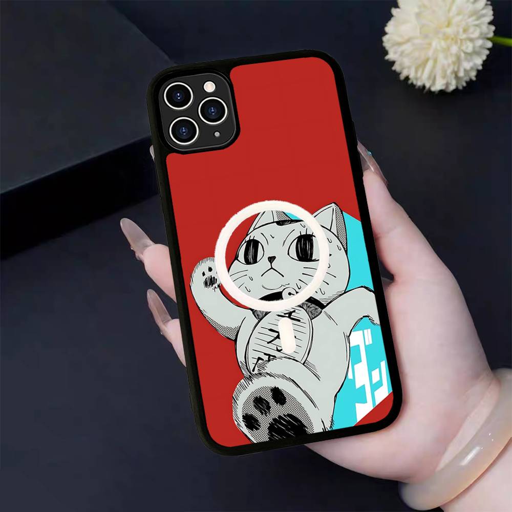 FUNNY DAN DA DAN For Magsafe Magnetic Phone Case Wireless PC+TPU For iPhone 11 12 13 14 15 16 17 Pro Max Plus