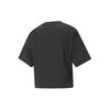 Puma Her Cropped Tee Solid Color Sports Casual Moisture Wicking UV Protection Breathable Loose Short Sleeve Drop Shoulder T-Shirt Women Tops 670951-01
