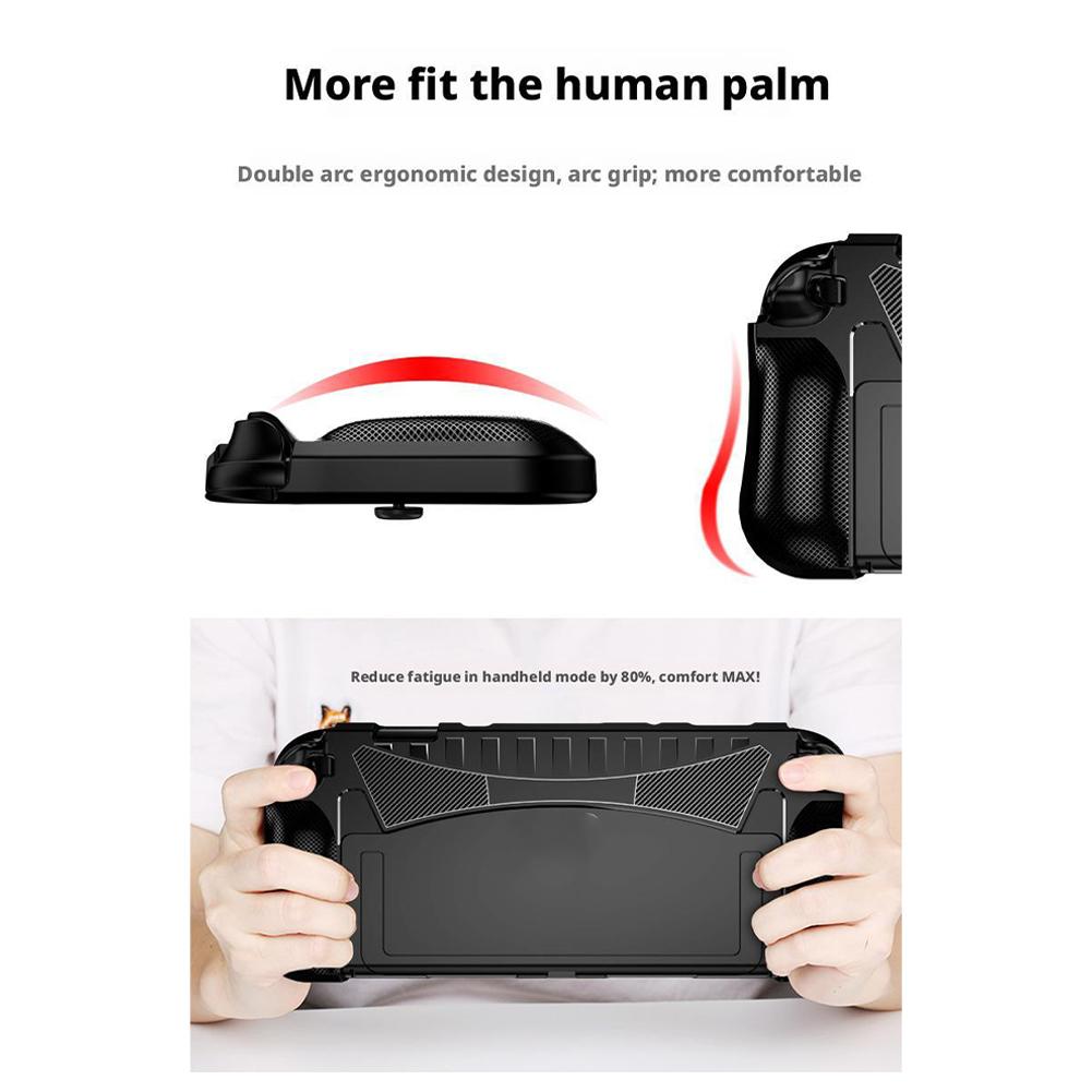 TPU Protective Caese Cover For NS2 Switch 2 Armored Wind Integrated Game Console Protection Soft Shell With Bracket