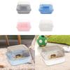 Durable Large Plastic Hamster Enclosure with Hideout and Platform for Guinea Pig Mouse Rat Small Animal Play Area