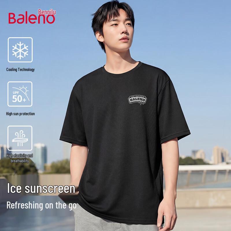 Baleno Men's Summer Ice Feel Short Sleeve T-Shirt