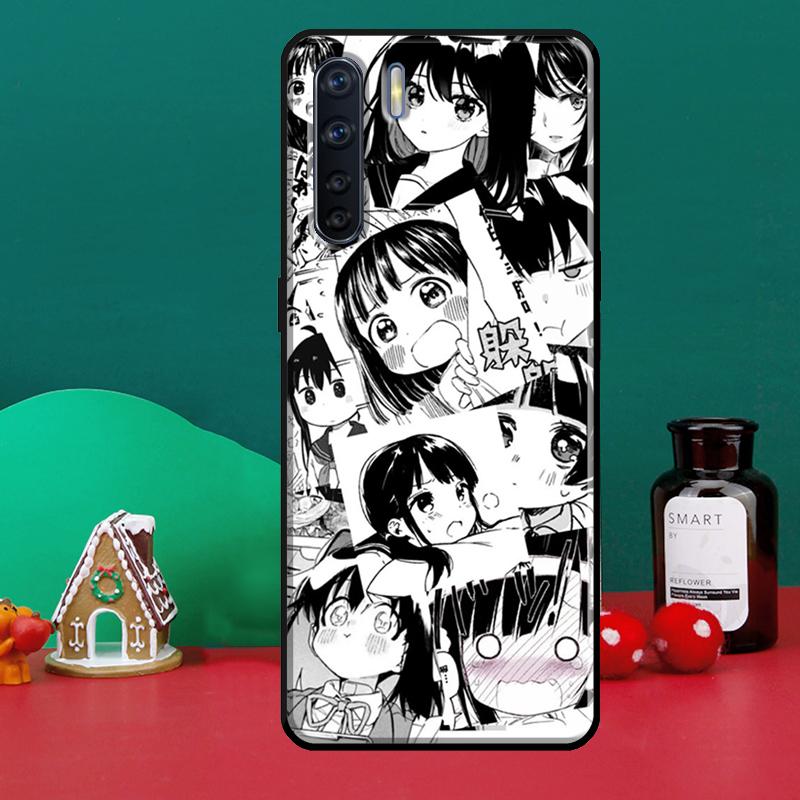 Милый чехол для телефона Kawaii Japan Girls Harajuku для OPPO A15 A83 A91 A93 A1K A3S A5S A52 A72 A54 A74 A94 A31 A5 A9 A53S 2020
