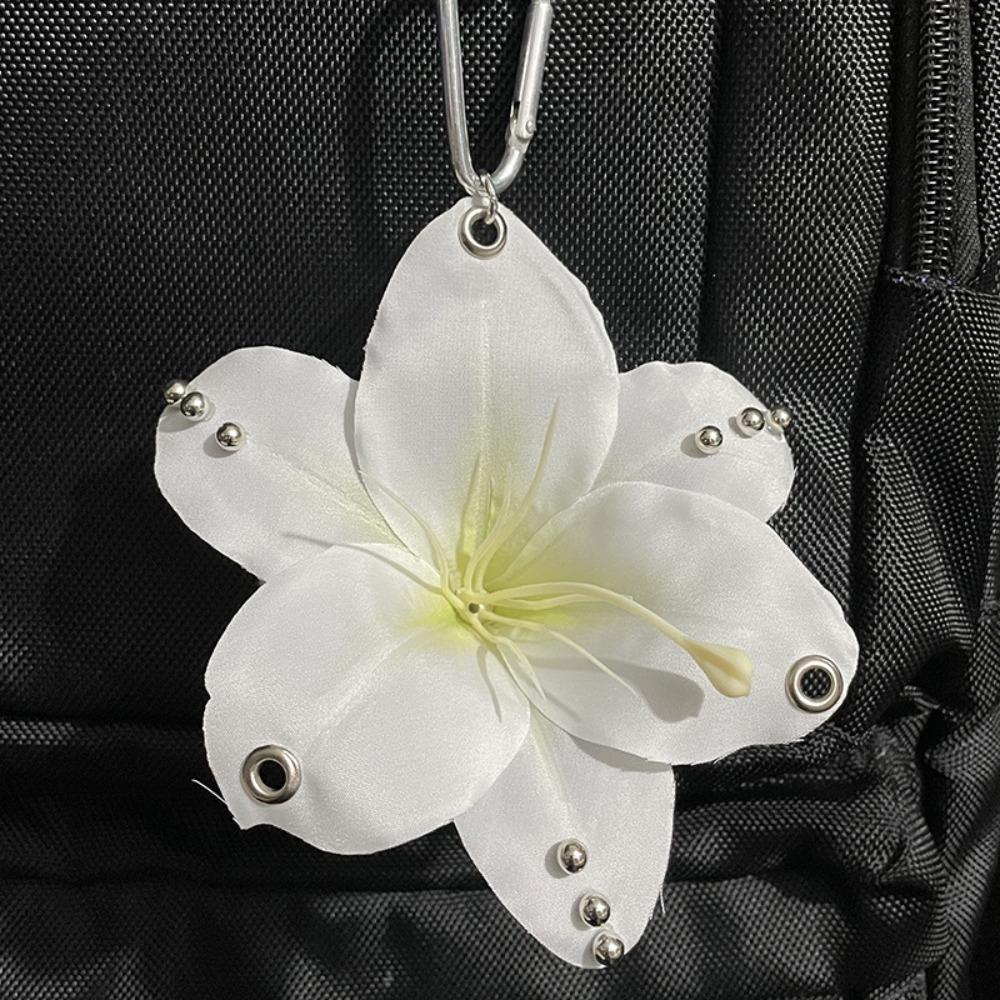 Keychains Flower Keychain Phone Charms Bag Pendant Imitation Flowers Pendant  Gift Jewelry