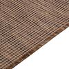 VidaXL Outdoor Flatweave Rug 160x230 Cm Brown