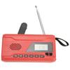 Аварийное радио с ручным заводом, многофункциональное, портативное, FM/AM/WB, на солнечной батарее, для бытовых чрезвычайных ситуаций