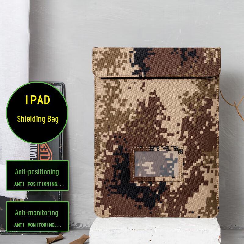 Ying Tu Signal Blocking Faraday Pouch for Phones & Tablets