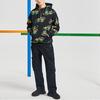 Мужские толстовки с капюшоном Li Ning All Over Print Loose Fit, черные AWDQ879-2
