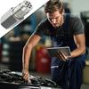 Universal Mini Catalytic Converter Rustproof Corrosion Resistant Easy Installation Sensor Connector Car