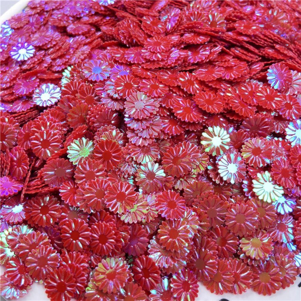 Phone Case Decor Daisy Sequins Glitter 500g/bag Slime Fillers Craft Accessories