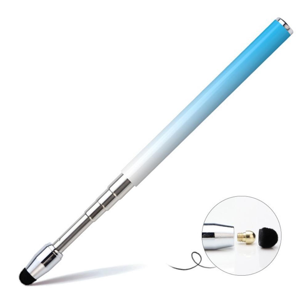 Stainless Steel Teaching Stick Retractable Handheld Presenter New Touch Screen Pen Teaching Tools