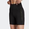 adidas X Коллаборация Karlie Kloss Aeroready Тайтсы Влагоотводящие Мягкие Тренировочные Шорты Женские шорты Черный GH6846