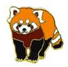 B2180807 Животные Друзья Значок Красная панда