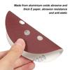 50Pcs Sanding Discs 5 Inch  125mm 8 Holes 220/180/120/80/60 Grit Sandpaper for Random Orbital Sander