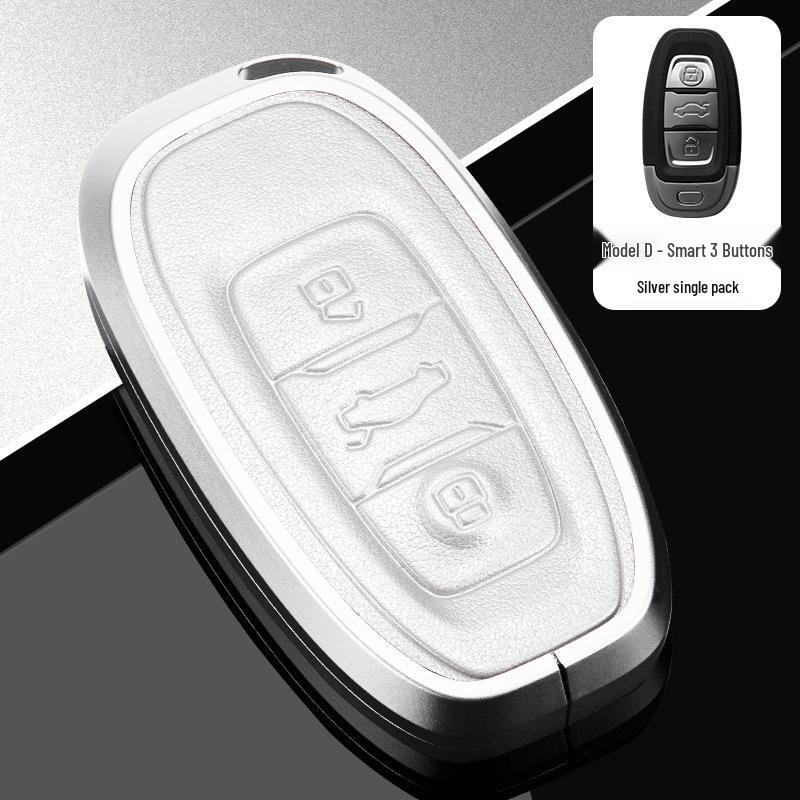Key Case for Hongqi Models: H5, HS5, EQM5, H7, HS7, H9, H6, HS3 - 2023/24 Premium Car Bag Buckle Shell.