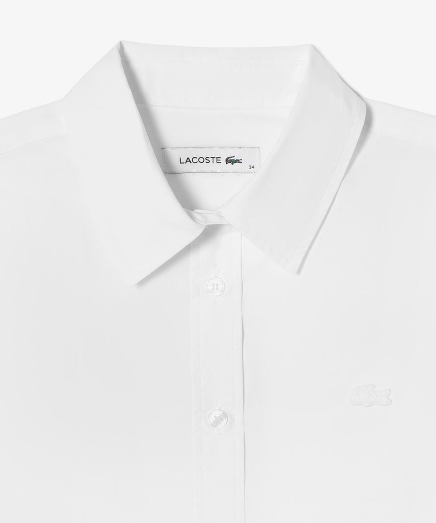 LACOSTE Women'S Poplin Solid Shirt Cf694E-56G 001