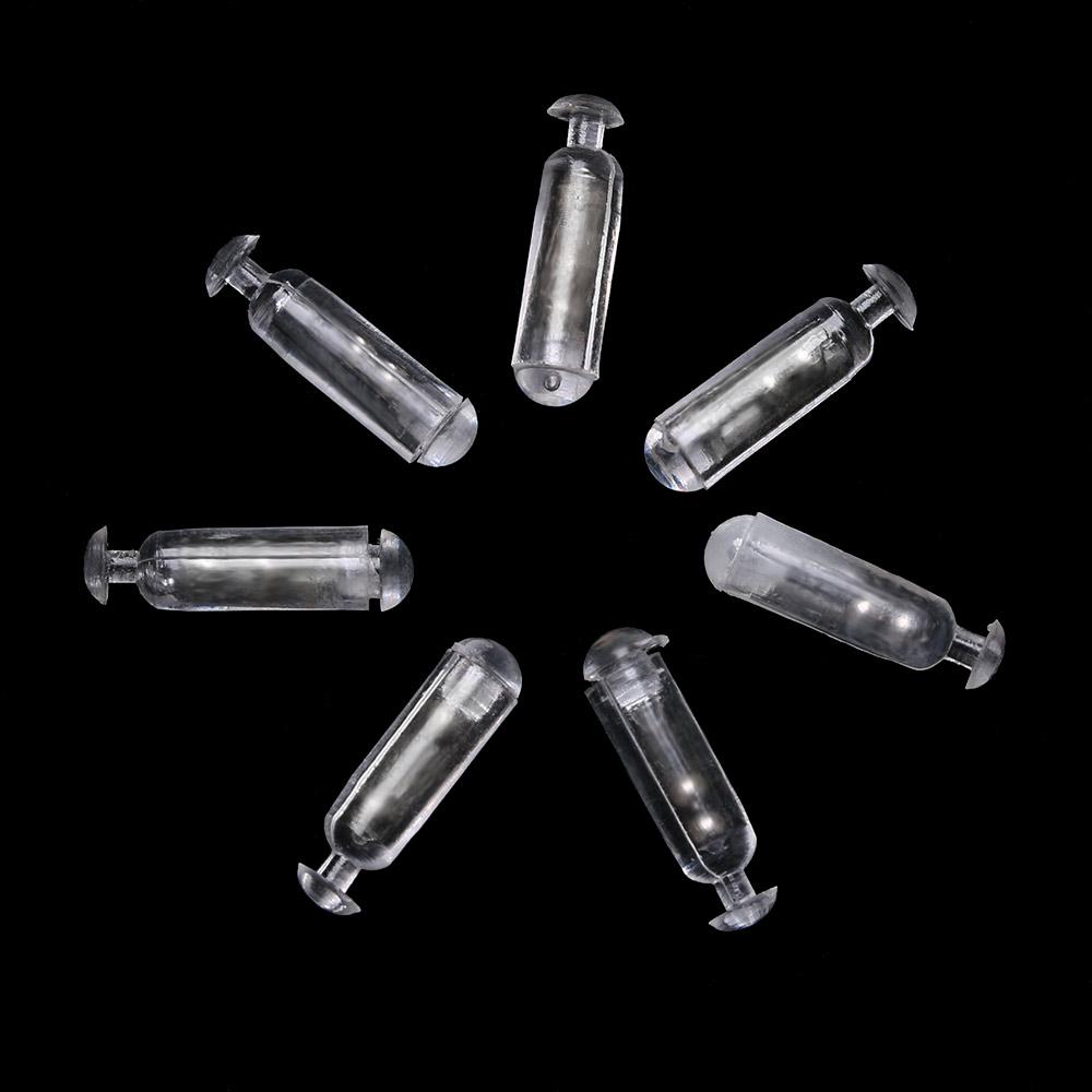 PE Tube Steel Ball Fishing Rattles Insert Tube Shake Attract Tie Tying Sound Bar Baits DIY Tools