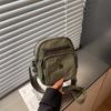 Женская сумка через плечо из нейлона с несколькими отделениями и регулируемым ремнем для ежедневных поездок