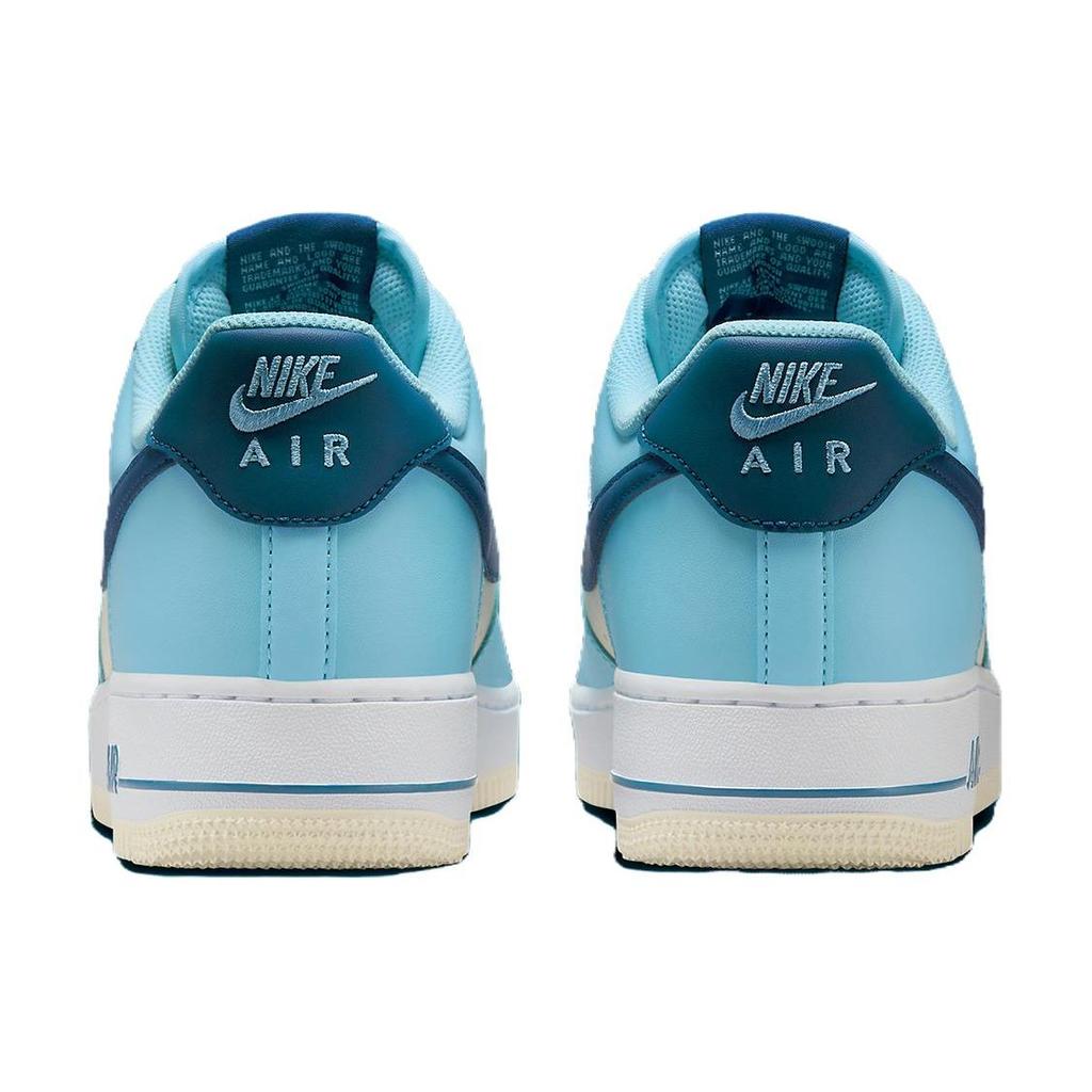 Nike Air Force 1 Low 07 Aquarius Blue Coconut Milk Мужские кроссовки Court-Blue HF4837-407