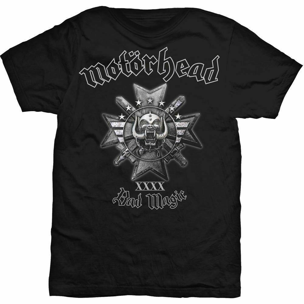 Черная футболка унисекс Motorhead Bad Magic Motorhead