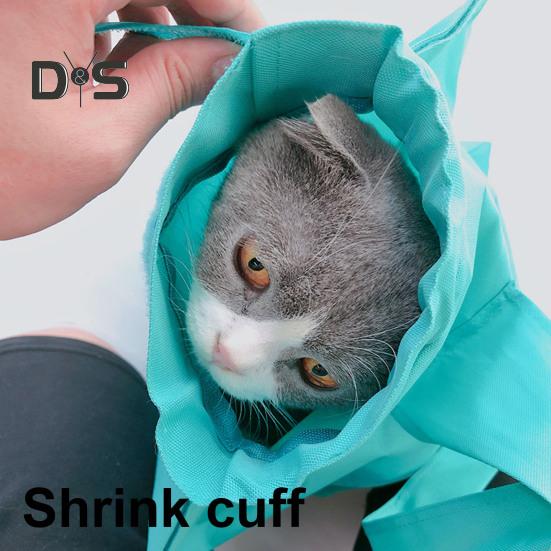 Кошачья сумка-переноска для взрослых кошек, сумка для ухода за шерстью, устойчивая к царапинам, дышащая холщовая сумка для стрижки когтей, моющаяся сумка для кошек, для ухода за когтями