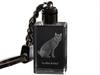 Kurilian Bobtail - Crystal Pendant with Cat Photo, Illuminated Pendant, Unique Gift by Brand