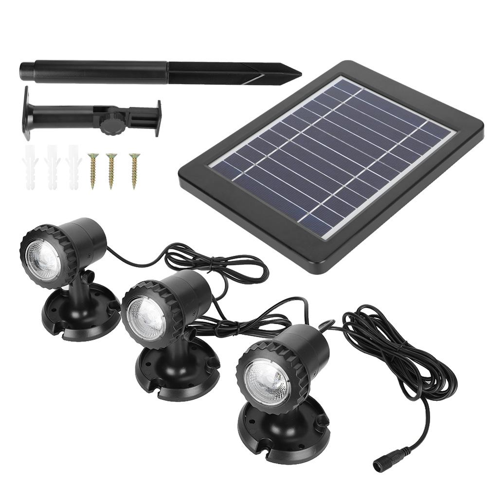 Оборудование подводной лампы солнечной энергии с световыми головками энергосберегающее IP65 водоустойчивое