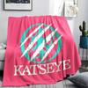 KATSEYE Printed Flannel Blanket, soft throw for bedroom sofa, washable, Christmas present, great gift.