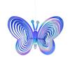 Heart Butterfly Wind Spinners Hanging Ornaments Bird Deterrent Wind Catcher Rotating Wind Chime Home Garden Outdoor Decorations