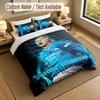 Bedding Set 1 Duvet Cover 2 Pillowcases Erling Haaland Print Soft Bed Linen Bedroom Decor