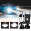 N7 2Pcs H4 LED Headlights High Brightness Car Headlight Bulbs LED Retrofit Automotive Lights