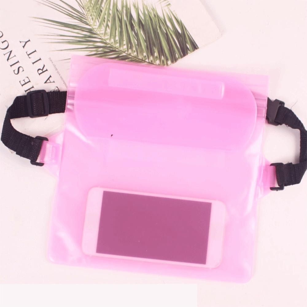 Simple Water-Sprinkling Festival Waist Bag Portable Shoulder Bag Adjustable Phone Case  Summer