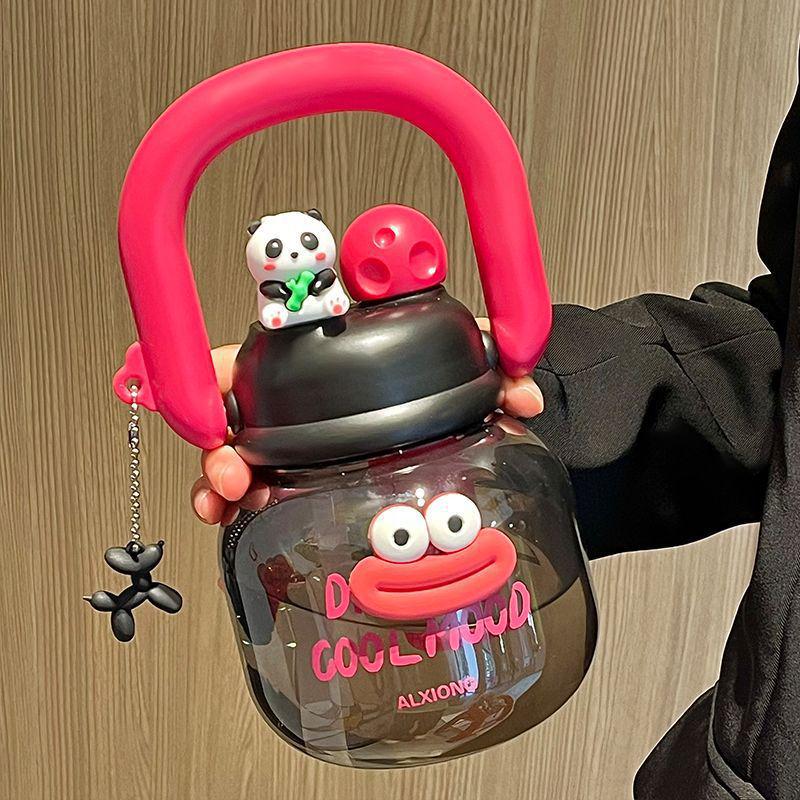 Summer Celebrity Large Capacity Insulated Tumbler - Cartoon Ice Buster Straw Cup for Kids