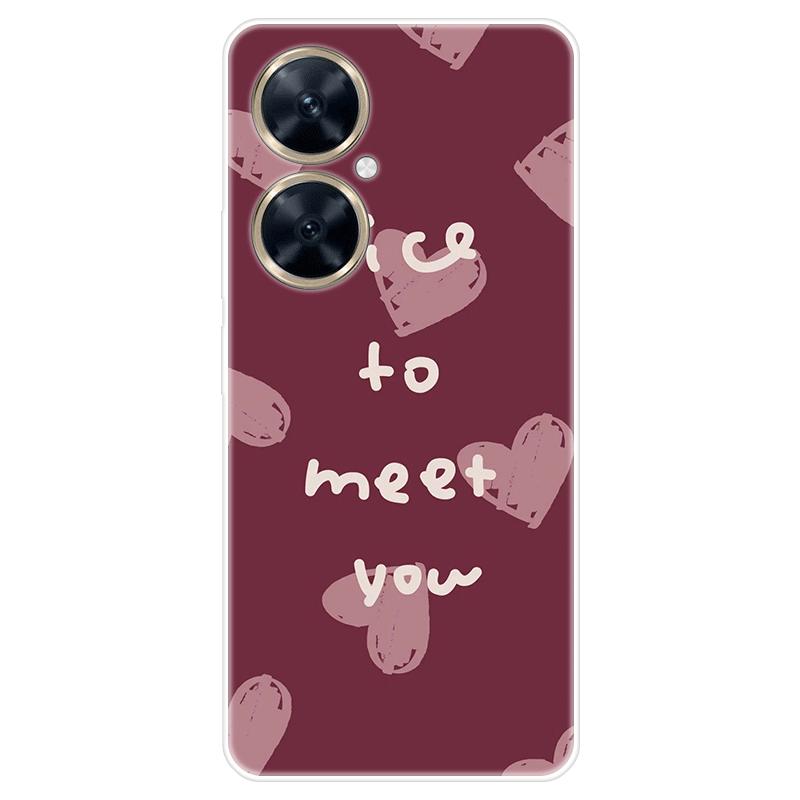 Для Huawei nova 11i nova11i чехол Мягкая силиконовая задняя крышка Чехол для телефона с рисунком из мультфильма Разнообразие