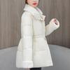 Fashion Winter Coat Female Warm Parkas Faux Fur Collar Casual Thick Women Jackets