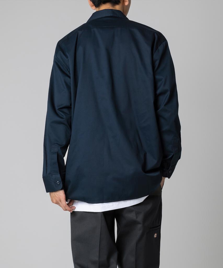 Dickies 574 Рабочая рубашка Темно-синяя