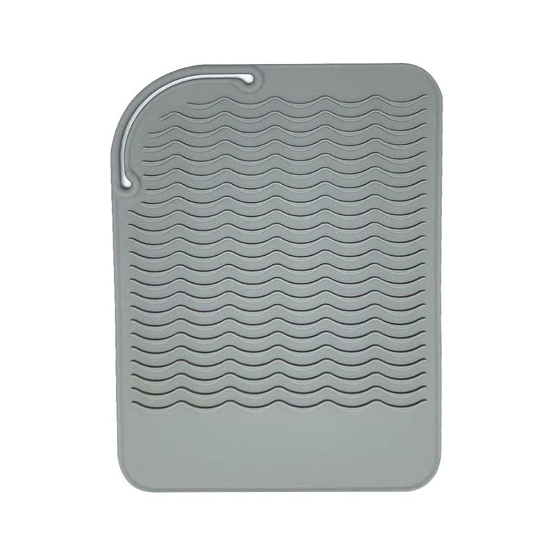 Силиконовый термостойкий коврик для выпрямителя волос, утюжка, профессионального инструмента для укладки, коврики для защиты от жары, дорожные инструменты для укладки волос