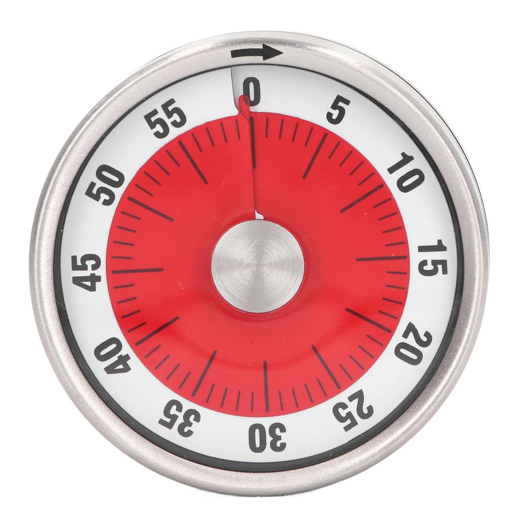 Магнитный таймер, магнитный дизайн, нержавеющая сталь, 70 дБ, оповещение, высокая точность, визуальный таймер для кухни