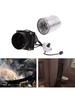 Compact and Portable Fume Extractor Fan with Duct Pipe and Ventilation Tubing for Kitchen and Bathroom Use - USB Powered