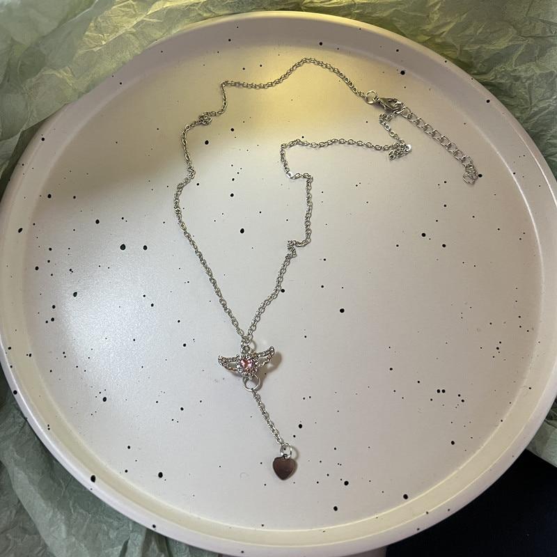 Весенние красочные цветы любовь кулон ожерелье из нержавеющей стали цепочка из бисера ожерелье подарочные украшения новая мода свадебный подарок