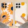 Чехол для Honor X9a X8a 90 Lite X8 X8b X7b X9b Мягкий чехол для телефона Минималистичный Подсолнух