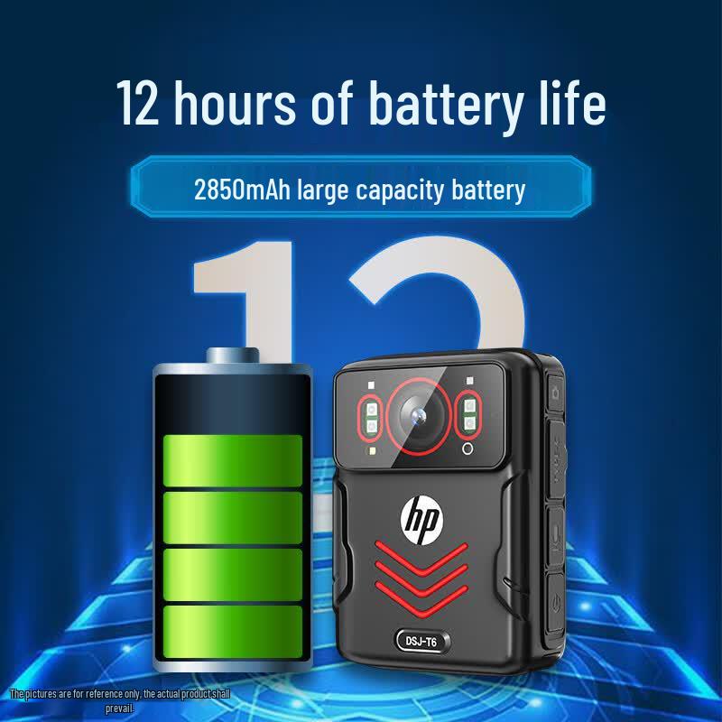 HP HD Нательный видеорегистратор для правоохранительных органов DSJ-T6 (Китайская версия)