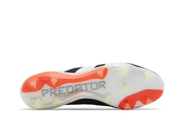 Мужские кроссовки adidas Predator Elite Laceless FG Solar Energy Pack Черный/Белый/Красный