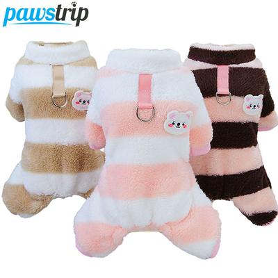 Зимний теплый комбинезон для собак, мягкий флисовый комбинезон для собак, одежда для маленьких и средних собак, одежда для чихуахуа, костюм французского бульдога, наряды Йорки